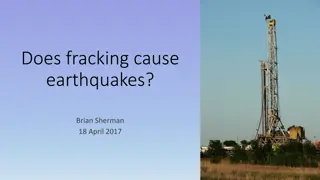 Fracking and Earthquakes: Research Findings and Implications