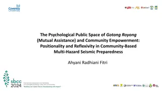 Positionality and Reflexivity in Community-Based Seismic Preparedness