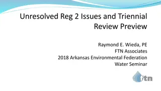 Arkansas Water Quality Standards Review: Regulations and Compliance