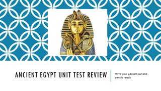 Discover Ancient Egypt: Test Review & Concept Insights
