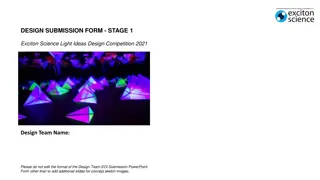 Exciton Science Light Ideas Design Competition 2021 Submission