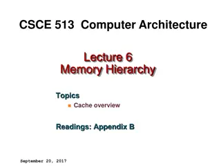 Memory Hierarchy in Computer Architecture