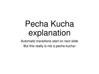 Pecha Kucha Presentation Format Explained