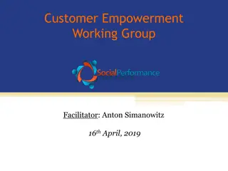 Enhancing Customer Empowerment Through Financial Service Providers