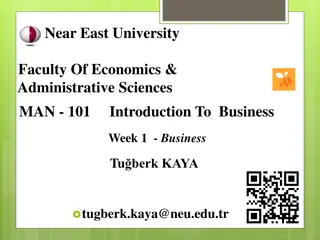 Business Organizations and Management