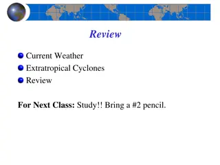 Extratropical Cyclones and Atmospheric Circulation Patterns