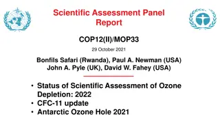2022 Scientific Assessment of Ozone Depletion and Future Implications