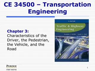 Vehicle Characteristics in Transportation Engineering