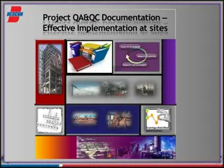 Effective Implementation of Project QA/QC Documentation for Global Businesses