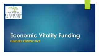 Enhancing Economic Vitality Through Community-Based Funding Initiatives