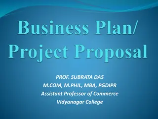 Business Plan and Process Designing Essentials with Professor Subrata Das