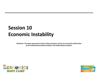 Economic Instability and Business Cycles