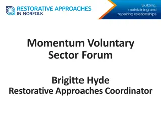 Restorative Approaches and Transformative Impact in Communities