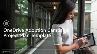 Successful OneDrive Adoption Campaign Project Plan