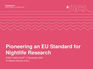 Exploring Industry Standards and Nightlife Research Initiatives