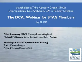 Disproportional Cost Analysis (DCA) in Remedy Selection Webinar Summary