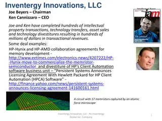 Intellectual Asset Magazine Featuring Inventergy Innovations, LLC Executives Joe Beyers and Ken Cannizzaro