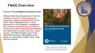 FMAG Program for Fire Management Assistance Grants