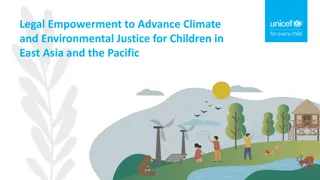 Advancing Legal Empowerment for Children in Climate and Environmental Justice