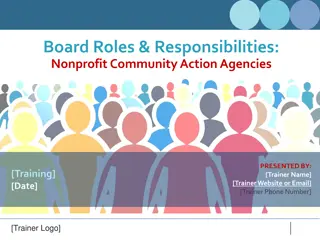 Empowering Nonprofit Community Action Boards: Key Responsibilities and Planning Strategies