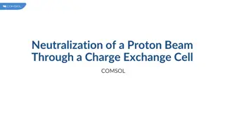 Proton Beam Neutralization Using Charge Exchange Cell