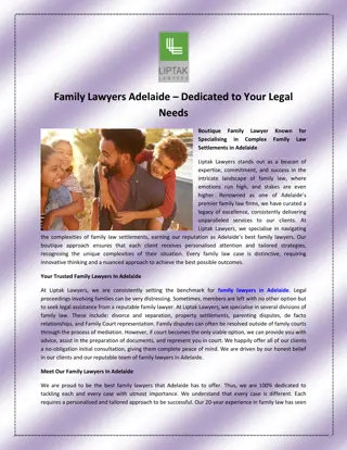 Family Lawyers Adelaide – Dedicated to Your Legal Needs