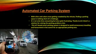 Smart IoT-Based Car Parking System for Efficient Urban Parking