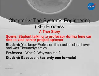 Systems Engineering Process and Key Concepts
