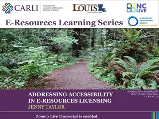 Accessibility Laws and Guidelines