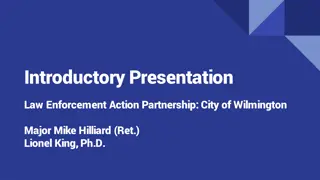 Empowering Law Enforcement Action Partnership for Community Response Programs