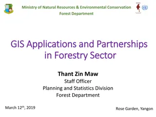 Conservation Initiatives and Collaborative Projects in Myanmar's Forest Department