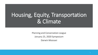 California Climate Initiatives and Transportation Sustainability