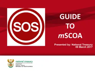 mSCOA Project Segment Guide for Municipalities