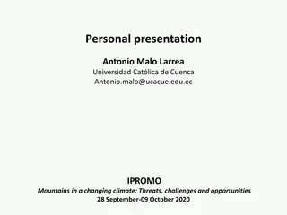 Mountain Conservation Research and Academic Achievements