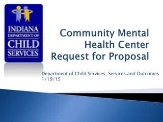 Child Welfare Services RFP for Certified Mental Health Centers
