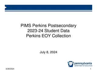 Perkins Postsecondary Student Data Collection Guide 2023-24