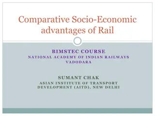 Comparative Socio-Economic Advantages of Rail Transportation in BIMSTEC Countries