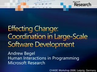 Coordination Challenges in Large-Scale Software Development