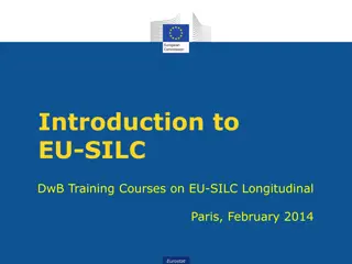 EU-SILC Longitudinal Training Courses Overview