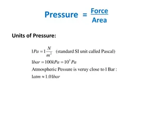 Pressure, Force, and Fluids - Physics Concepts Explained