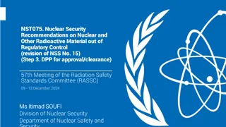 Nuclear Security Recommendations for Radioactive Material Control