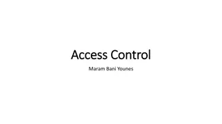 Access Control in Information Security