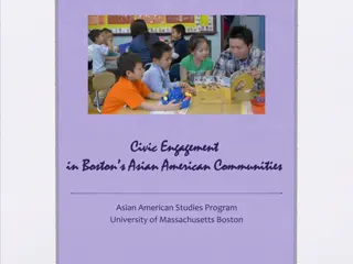 Civic Engagement in Boston's Asian American Communities: UMass Boston Project
