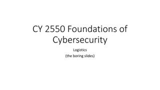 Unveiling the Foundations of Cybersecurity Logistics