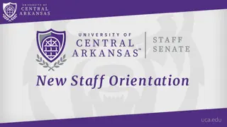 Staff Senate at University of Central Arkansas: Advocacy and Community Engagement