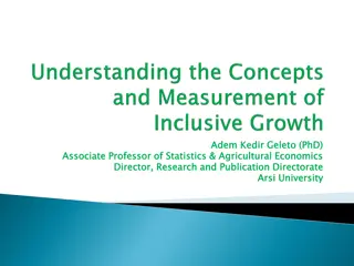 Promoting Inclusive Growth for Sustainable Employment Opportunities