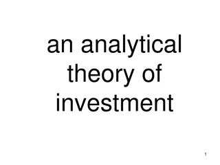 Analytical Theory of Investment: Insights from Fischer Black and Real Option Theory