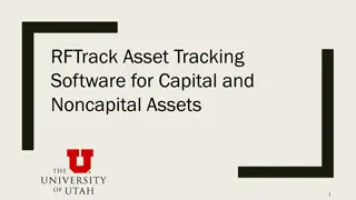 University of Utah Noncapital Asset Tracking Reports & Policies