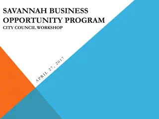 Small Business Enterprise Programs in Savannah Explained