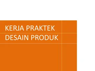 Practical Design Internship for Product Design Students